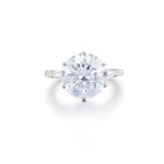 5 Carat Round Brilliant Statement | Brilliant White / D color | VS | 14K White Gold