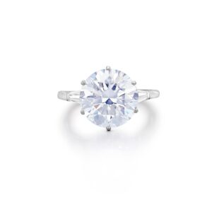 5 Carat Round Brilliant Statement | Brilliant White / D color | VS | 14K White Gold