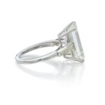 5 Carat Emerald-cut Statement | VS | 14K White Gold | Timeless Brilliance - Image 3