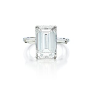 5 Carat Emerald-cut Statement | VS | 14K White Gold | Timeless Brilliance