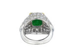 5 Carat Emerald-cut Statement | 14K White Gold | Radiant Elegance - Image 4