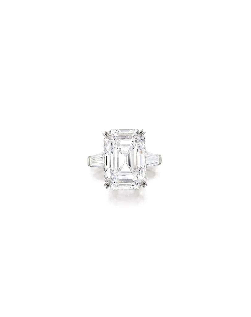 5 Carat Emerald-cut Statement / I color | SI | 14K White Gold