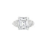 5 Carat Emerald-cut Statement / I color | VS | 14K White Gold | Refined Grandeur