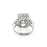 5 Carat Emerald-cut Statement / J color | VS | 14K White Gold - Image 3