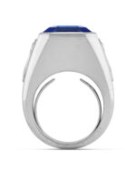 5 Carat Emerald-cut Statement | 14K White Gold | Radiant Elegance | Heirloom - Image 4