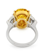 5 Carat Oval Statement | Fancy Yellow | 14K White Gold | A Crown-Worthy Fancy Rarity - Image 7