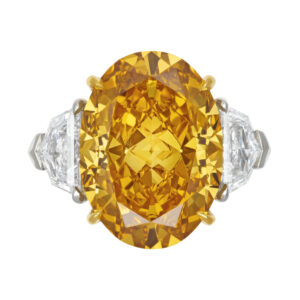 5 Carat Oval Statement | Fancy Yellow | 14K White Gold | A Crown-Worthy Fancy Rarity
