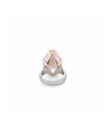 5 Carat Pear Statement | Fancy Yellow | 14K White Gold | Sunlit Royal Radiance | Signature - Image 6
