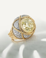 5 Carat Oval Statement | Fancy Yellow | 14K White Gold | Rare Fancy-Color Splendour - Image 3