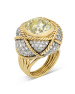 5 Carat Oval Statement | Fancy Yellow | 14K White Gold | Rare Fancy-Color Splendour - Image 6