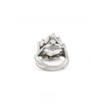 5 Carat Princess Statement | Brilliant White | VS | 14K White Gold | Radiant Elegance - Image 6