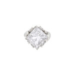 5 Carat Princess Statement | Brilliant White | VS | 14K White Gold | Radiant Elegance