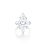 5 Carat Marquise Statement | Brilliant White | VVS | 14K White Gold - Image 2
