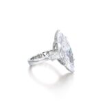 5 Carat Marquise Statement | Brilliant White | VVS | 14K White Gold - Image 3