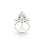 5 Carat Marquise Statement | Brilliant White | VVS | 14K White Gold - Image 4