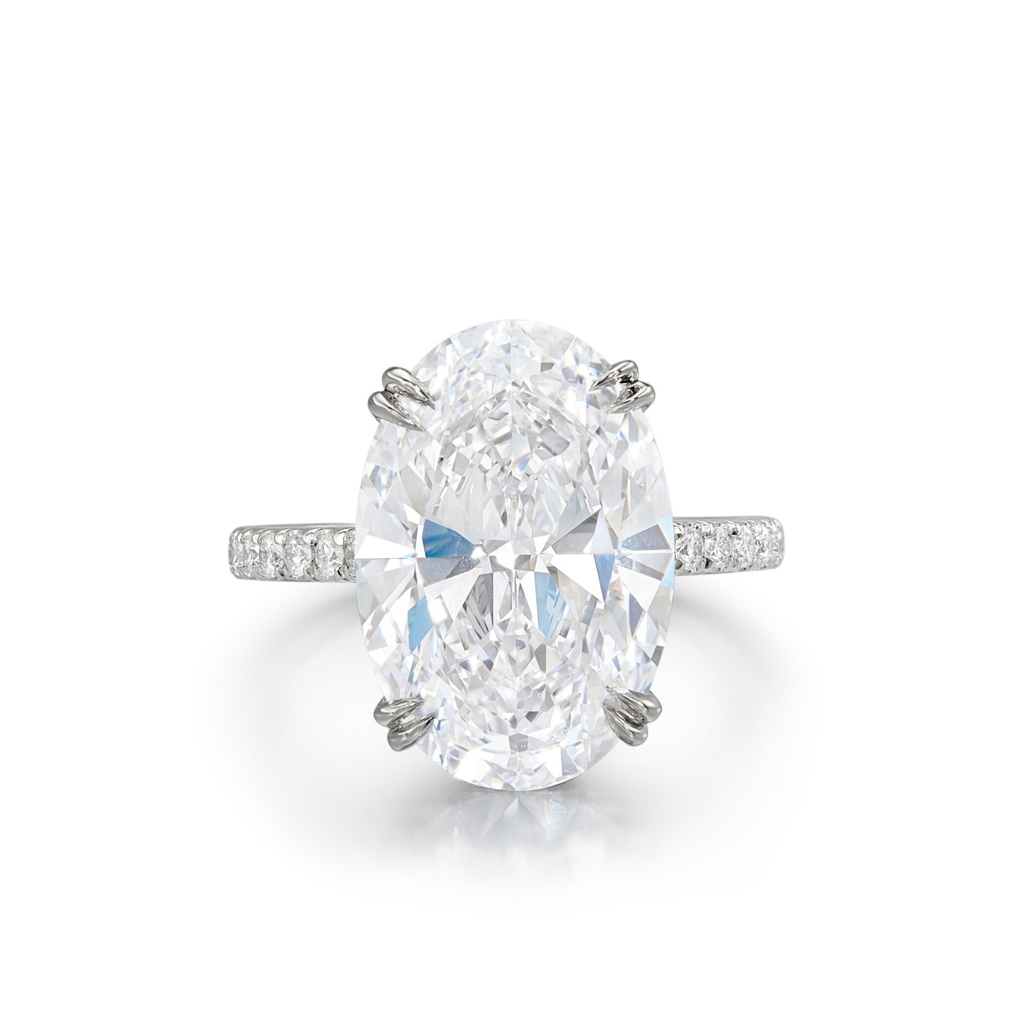 5-carat-oval-cut-d-flawless-type-ii-a-375-000-front-view-primary.jpg 5 Carat Oval Statement | Type IIa | Brilliant White / D color | FL/IF | 14K White Gold - Image 1