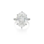 5 Carat Oval Statement | Brilliant White | VVS | 14K White Gold | Precision-Cut Radiance - Image 5
