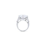 5 Carat Pear Statement | Type IIa | Brilliant White / D color | FL/IF | 14K White Gold - Image 5