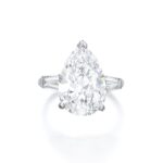 5 Carat Pear Statement | Brilliant White | VVS | 14K White Gold | Precision-Cut Radiance