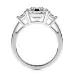 5 Carat Radiant Statement | Brilliant White / F color | SI | 14K White Gold - Image 3