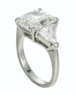 5 Carat Radiant Statement | Brilliant White | VS | 14K White Gold | Timeless Brilliance - Image 2