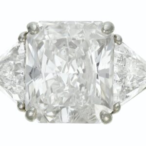 5 Carat Radiant Statement | Brilliant White | VS | 14K White Gold | Timeless Brilliance