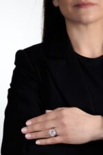 5 Carat Round Brilliant Statement | Brilliant White / D color | FL/IF | 14K White Gold - Image 6