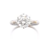 5 Carat Round Brilliant Statement | Brilliant White / D color | VVS | 14K White Gold - Image 2