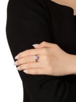 5 Carat Round Brilliant Statement | Brilliant White / D color | VVS | 14K White Gold - Image 5