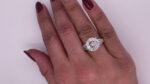 5 Carat Round Brilliant Statement | Brilliant White | SI | 14K White Gold - Image 4