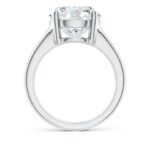 5 Carat Round Brilliant Statement | Brilliant White / J color | VS | 14K White Gold - Image 2