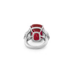 5 Carat Round Brilliant Statement | Ruby Red | 14K White Gold | Refined Grandeur - Image 7