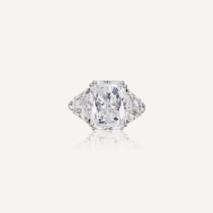 5 Carat Radiant Statement | Brilliant White | VS | 14K White Gold | Signature Sophistication