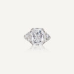5 Carat Radiant Statement | Brilliant White | SI | 14K White Gold | Heirloom-Worthy Glow - Image 2