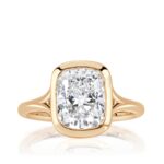 3.01 Carat Cushion Diamond Ring | Brilliant White | 14K White Gold | Everyday Royalty