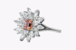 0.59 Carat Emerald-cut Statement | Fancy Pink | 18K Gold | A Crown-Worthy Fancy Rarity - Image 4