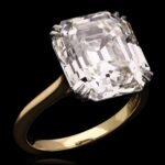 9.01 Carat Asscher Statement | Brilliant White | 14K White Gold | Radiant Elegance - Image 4