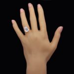 9.01 Carat Asscher Statement | Brilliant White | 14K White Gold | Radiant Elegance - Image 5