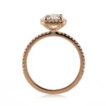 1 Carat Round Brilliant Diamond Ring | Brilliant White | 14K White Gold | Elegant Sparkle - Image 3