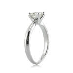 1 Carat Princess Diamond Ring | Brilliant White | 14K White Gold | Classic Charm - Image 3