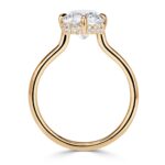 3.1 Carat Cushion Diamond Ring | Brilliant White | 14K White Gold | Quiet Power - Image 3