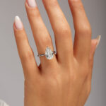 3.15 Carat Pear Statement | Brilliant White | 18K Gold | A Classic Statement - Image 4