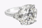 10.26 Carat Cushion Diamond Ring | Brilliant White | 18K Gold | Grand Palais Radiance - Image 5