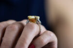 14.54 Carat Emerald Diamond Ring | Fancy Yellow | 18K Gold | Colour-Collector’s Treasure - Image 3