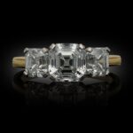 3.12 Carat Asscher Diamond Ring | Brilliant White | 18K Gold | A Classic Statement - Image 2