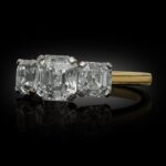 3.12 Carat Asscher Diamond Ring | Brilliant White | 18K Gold | A Classic Statement - Image 4