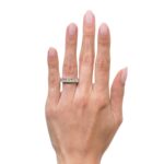 6.2 Carat Radiant Band | Brilliant White | 18K Gold | Radiant Elegance | Modern Classic - Image 3