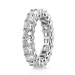 6.2 Carat Radiant Band | Brilliant White | 18K Gold | Radiant Elegance | Modern Classic
