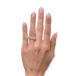 6.45 Carat Oval Band | Brilliant White | 18K Rose Gold | Refined Grandeur | Heirloom
