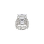6.5 Carat Assher Cut Statement | Brilliant White | VVS | 14K White Gold - Image 5